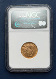 1915 $5 Gold Indian Half Eagle NGC MS62