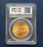 1911-S Gold $20 Saint Gaudens PCGS MS63