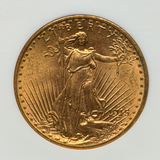 1915 S $20 Gold Saint Gaudens NGC MS 64