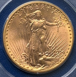 1914-D $20 Gold St.Gaudens PCGS MS63