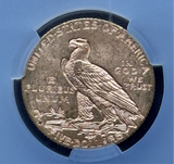 1909-D Gold $5 Indian CAC MS63