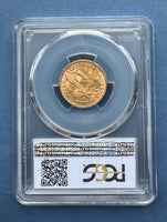 1879 Gold $5 Liberty PCGS MS62