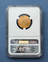 1913 $5 Indian Head Half Eagle NGC MS 63