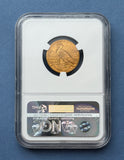 1913 $5 Indian Head Half Eagle NGC MS 63