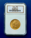 1926 $10 Gold Indian Head NGC MS 64