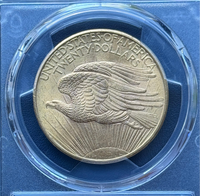 1908 $20 Gold Saint Gaudens Double Eagle PCGS MS65 No Motto
