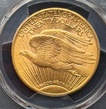 1913 $20 Saint Gaudens PCGS Shield MS62