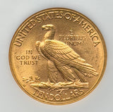 1910 D Gold $10 Indian NGC MS 64