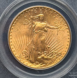 1910-S Gold $20 Saint Gaudens Double Eagle PCGS MS62