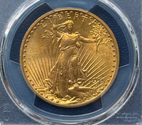1915 $20 Saint Gaudens Gold Double Eagle PCGS MS64 CAC