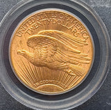 1909-S $20 Saint Gaudens PCGS MS63