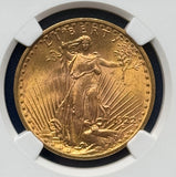 1922 $20 Saint Gaudens NGC MS 64+