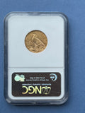 1909-S $5 Gold Indian Head Half Eagle NGC AU 58