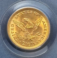 1905 $2 1/2 Quarter Eagle PCGS MS64