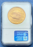 1924 Gold $20 Saint Gaudens Double Eagle NGC MS 65