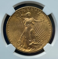 1915 S $20 Gold Saint Gaudens NGC MS 64