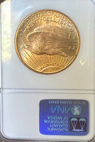 1924 $20 Saint Gaudens Gold Double Eagle NGC MS65