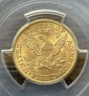 1881 $5 Gold Half Eagle PCGS MS63