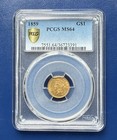 1859 G$1 PCGS Shield MS64