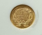 1862 G$1 NGC MS 62