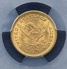 1901 $2.50 Liberty PCGS MS65