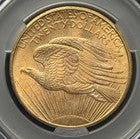 1908 $20 Saint Gaudens Double Eagle MS64+ CAC