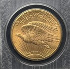 1911-D $20 Saint Gaudens Double Eagle MS65 Blanchard MS63