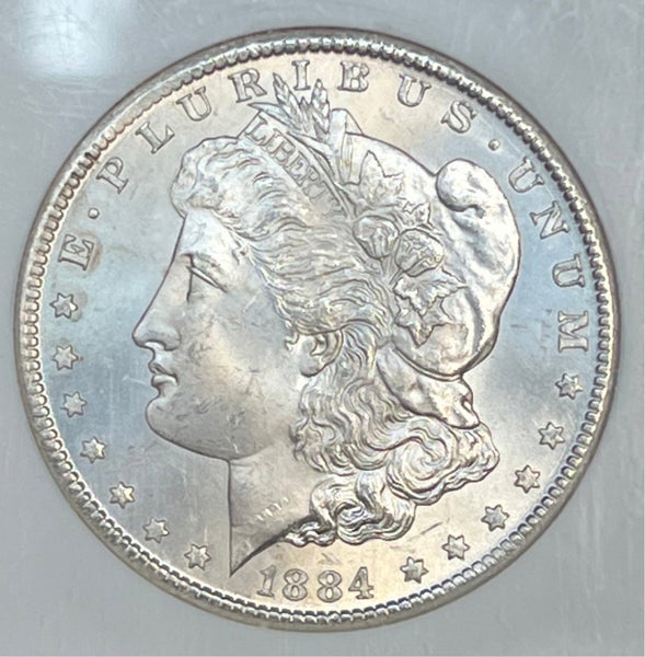 1884 CC $1 NGC MS 65