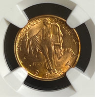 1926 $2.5 American Sesquicentennial NGC MS 64