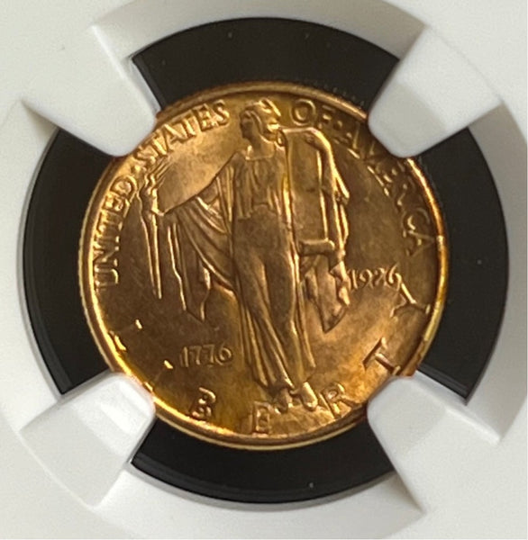 1926 $2.5 American Sesquicentennial NGC MS 64