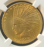 1913 $10 Indian NGC MS 62