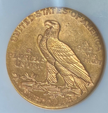 1908 D $5 Indian NGC MS 62