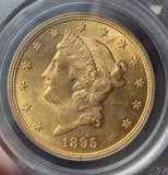 1895 Gold $20 Liberty PCGS MS61